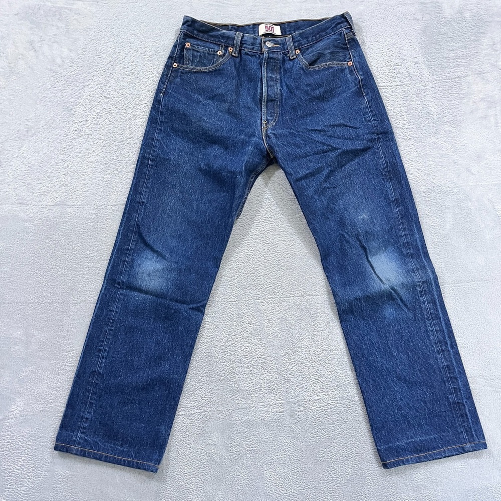 VTG Levi's 501 XX Jeans Mens 31x29.5* Straight Leg Button Fly Y2K WPL 423